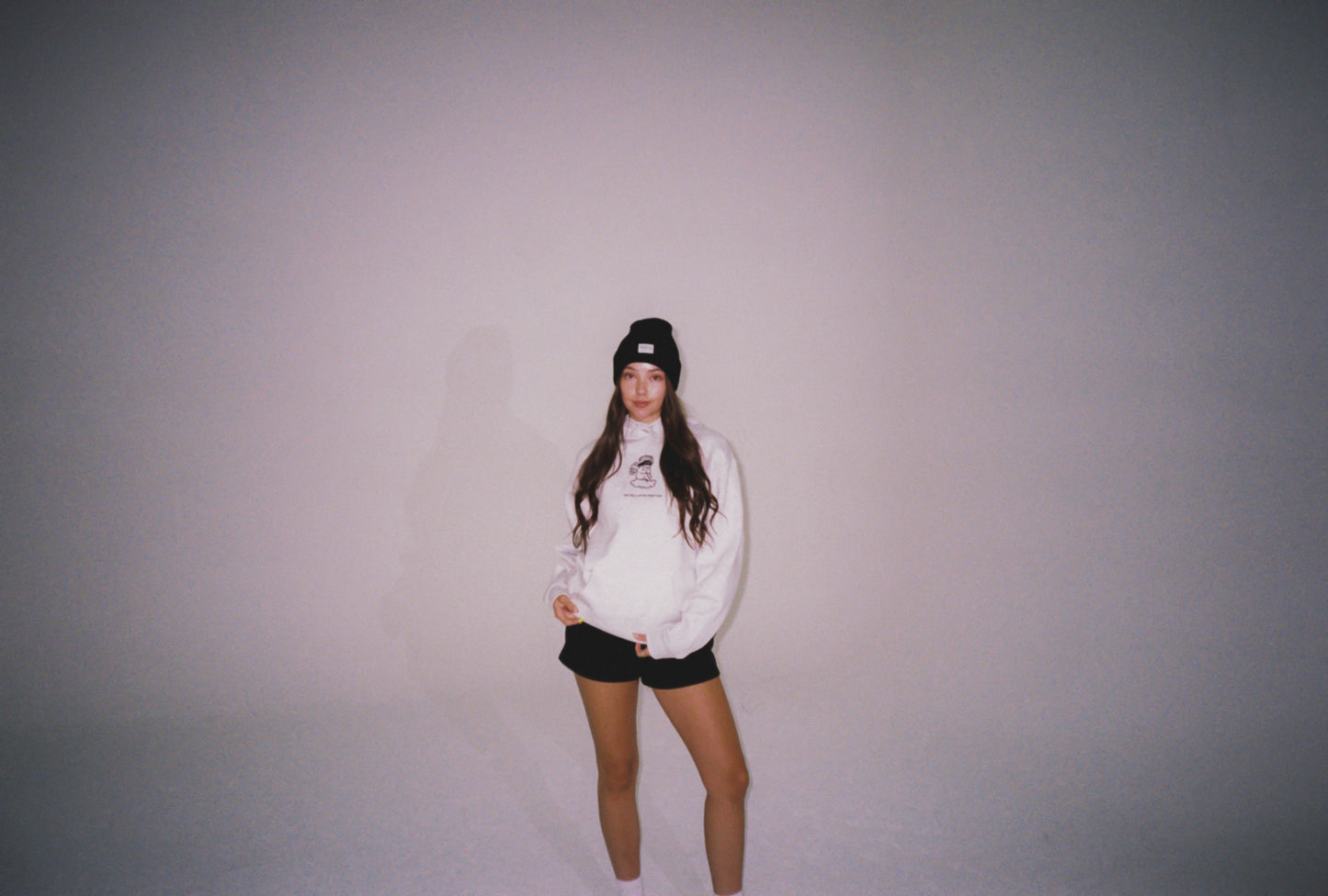 Cashmere Merino Wool Beanie Black