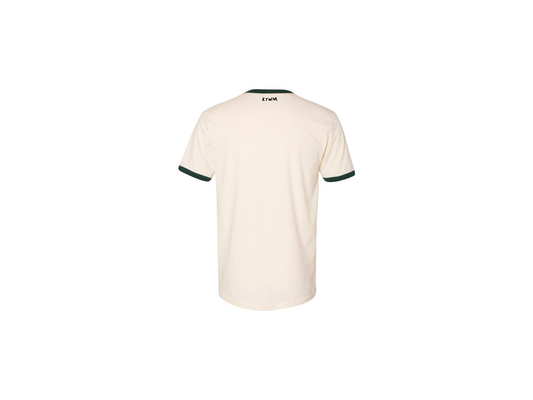 Banner Ringer Tee Bone