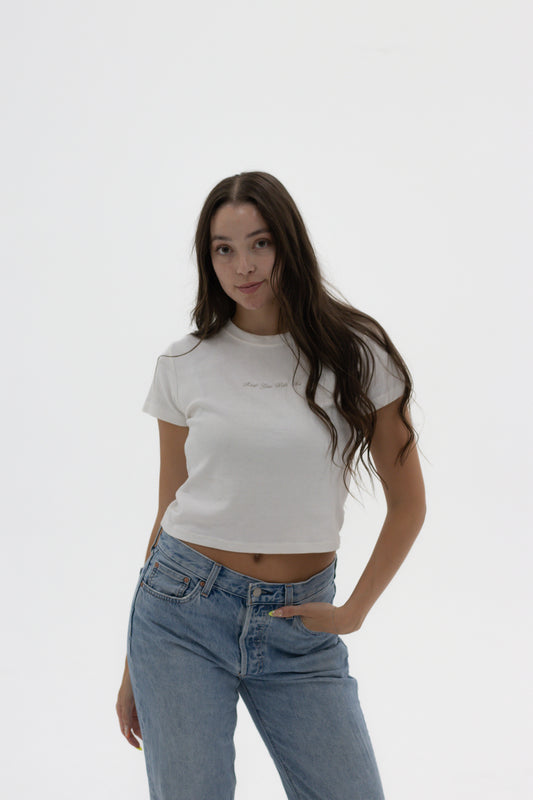 Classic Classic Baby Tee White