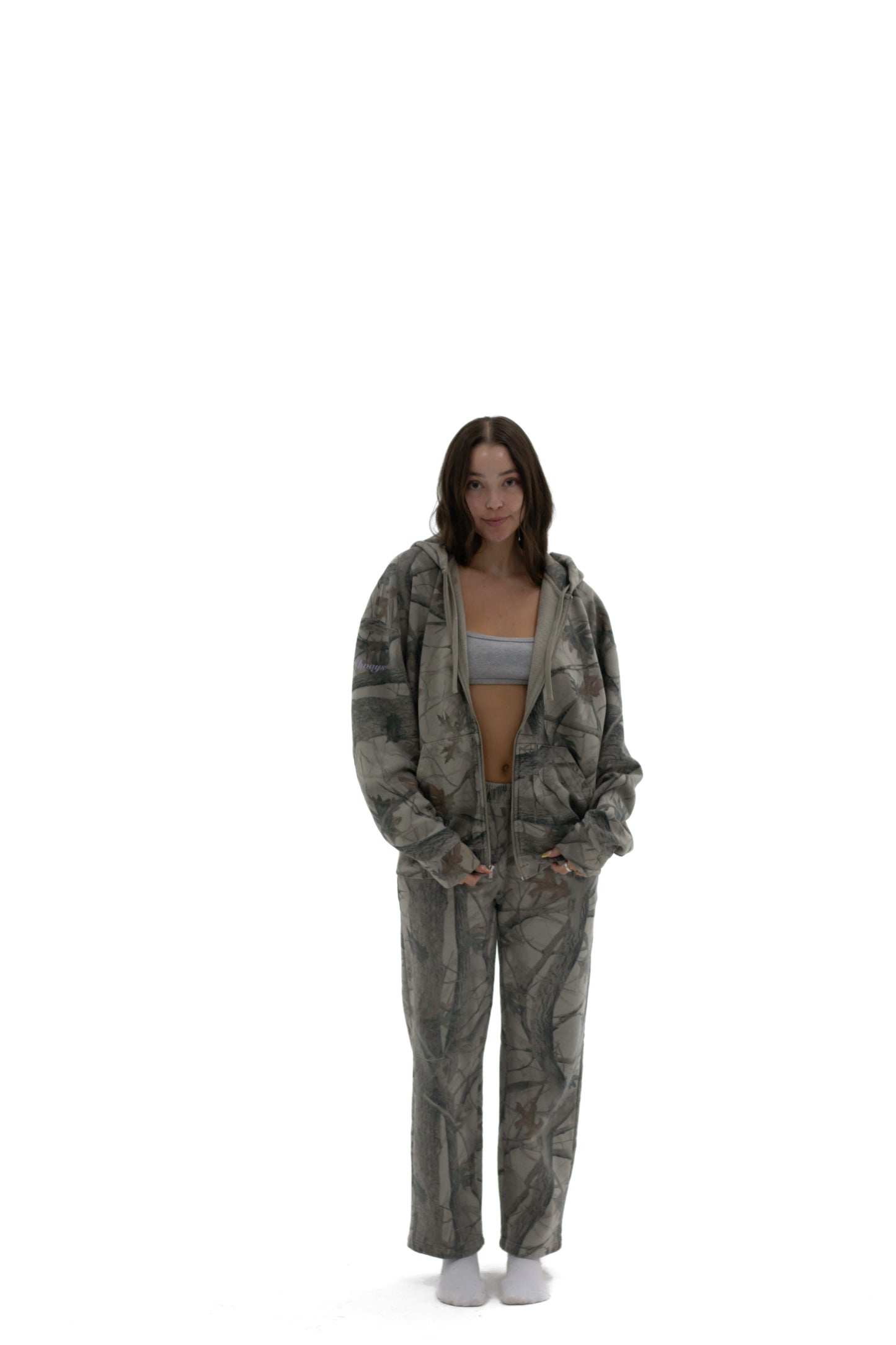 Traditional Camo Zip