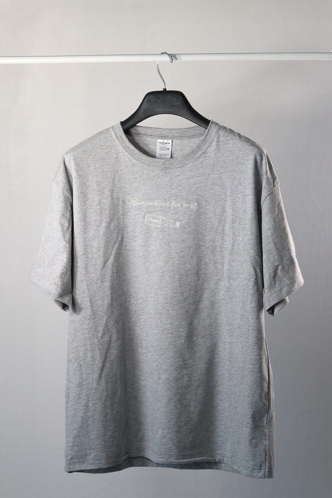 Embroidered ‘Pour One’ Tee