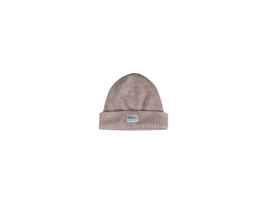 Cashmere Merino Wool Beanie Oat