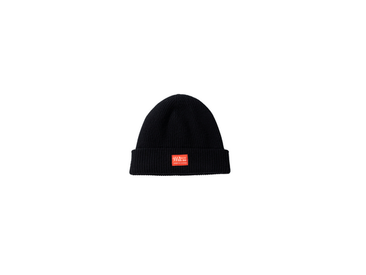 Cashmere Merino Wool Beanie Black