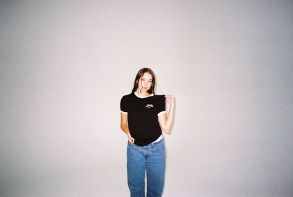 Banner Ringer Tee Inverted