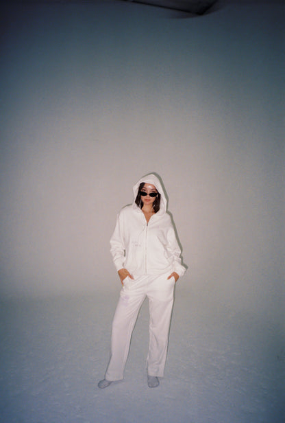Signature Afternoon Sweatpant White